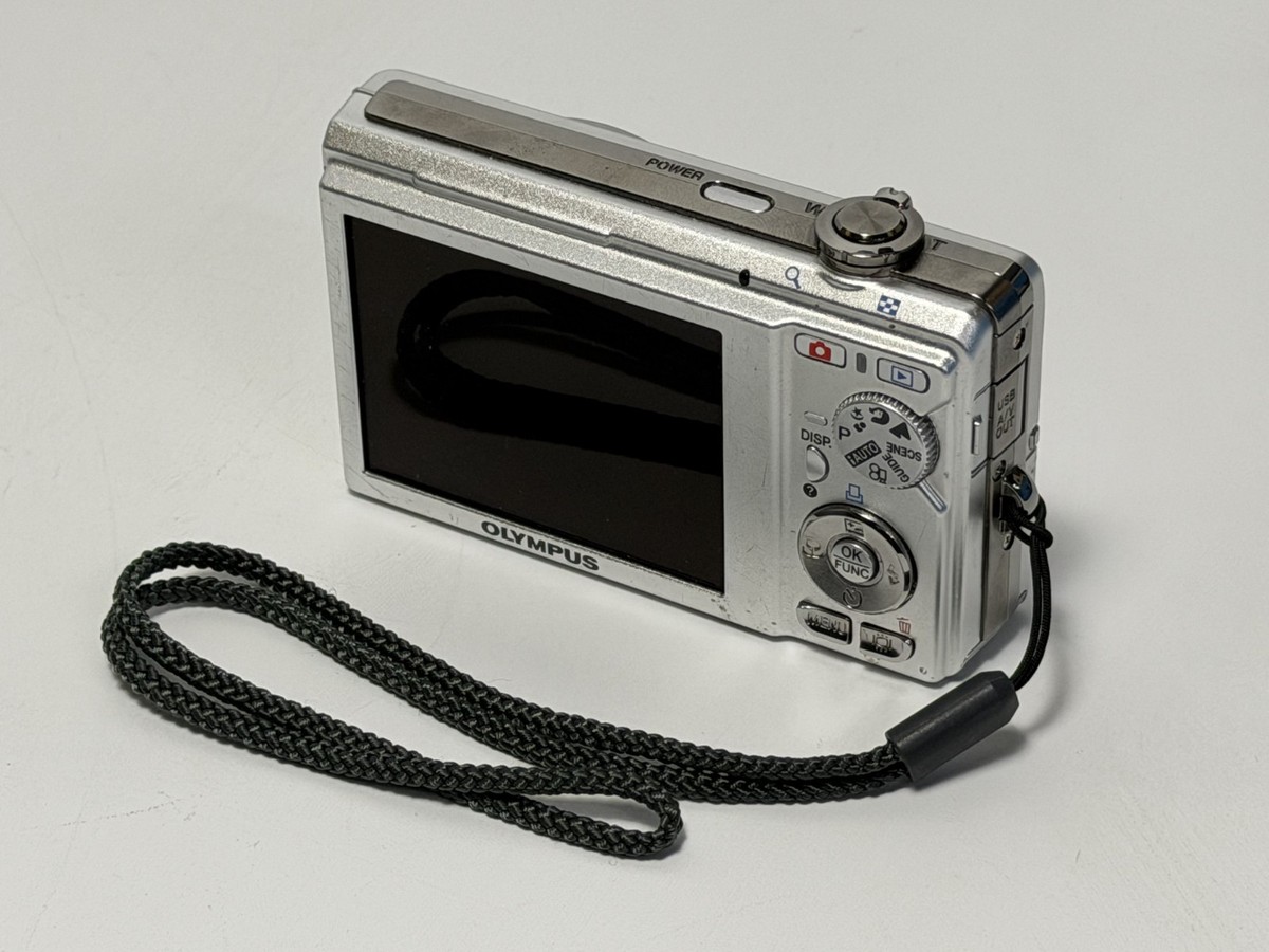 Olympus FE FE-370 8.0MP Digital Camera - Silver for sale online | eBay