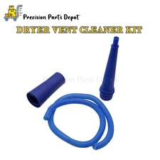 Dryer Vent Cleaner Kit Vacuum Hose Attachment Lint Remover Brush Power Washer