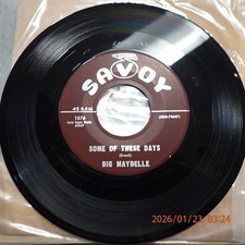 NM Big Maybelle I Understand Some Of These Days Savoy Records – 1576 7" 45