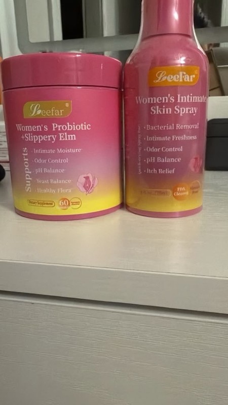 Leefar Women’s Probiotic Slippery Elm 60 Capsules Women’s Health pH Balance