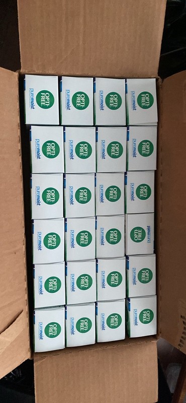 OPTI-FREE Puremoist Multipurpose Contact Lens Solution Exp 2027-12-31