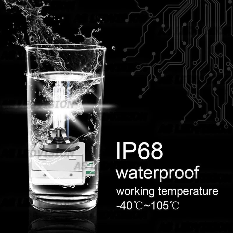 Volkswagen Sharan 7N Desde 2010+ Par de Bombillas D3S 35W Xenón Luz Azul Hielo 8000K Foto 4 de 4