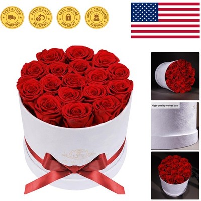 Elegant 17 Rose Collection in Luxury Velvet Box - Perfect for Moms & Loved Ones