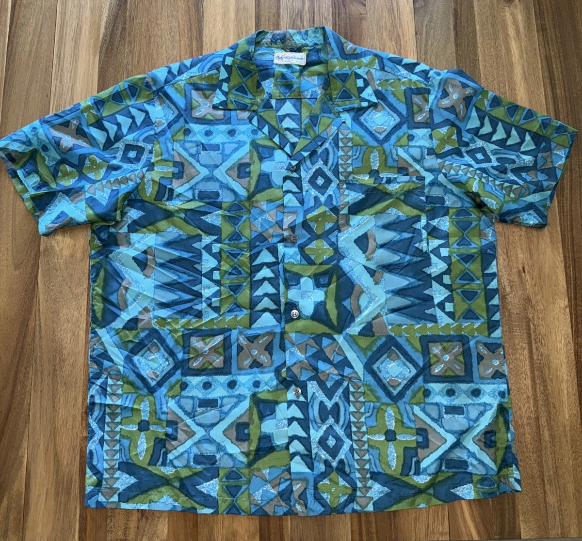 Duke Kahanamoku Hawaiian Casual Button-Down Shirts for Men for