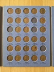 Lincoln Head Cents 1909-1940 Wheat Cents In Whitman Album