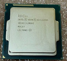 Intel Xeon E3-1225 v3 LGA1150 CPU Processor 3.2 GHz 8MB 5GT/s SR1KX