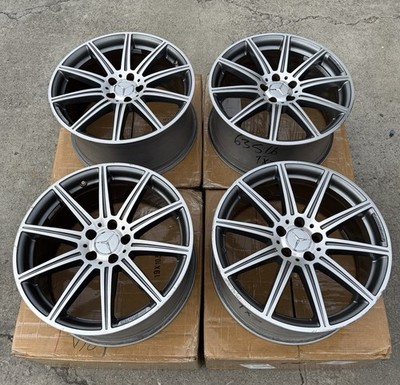 OEM BBS Mercedes W212 E63 AMG Wheels 19  Staggered 19x9 / 19x9.5 Genuine