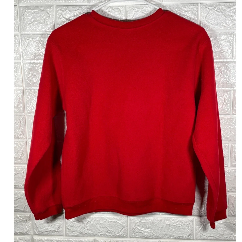 Linda sudadera polar roja Winnie the Pooh de la tienda Disney niños grande Pooh Bear Foto 3 de 4