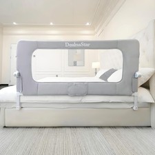 Bed Rail for Toddlers,Foldable Baby Bed Rail-32in/80cm Height Adjustable Safe...