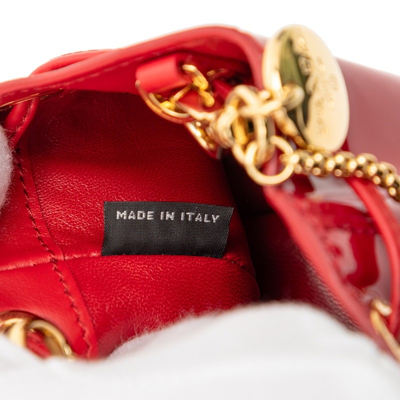 PRADA Triangle With logo Mini Chain Shoulder Bag … - image 7