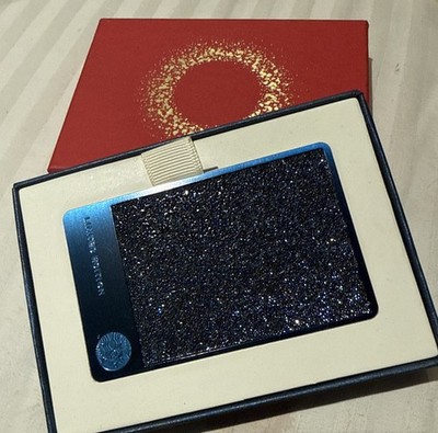 Starbucks 2015 Swarovski Crystal Limited Edition Metal Gift Card