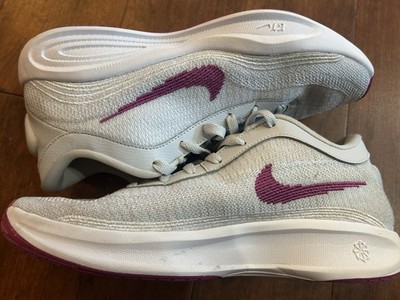 Nike GT Hustle Academy Mens Basketball Shoes Platinum Hot Fuchsia FJ7791-004 9.5
