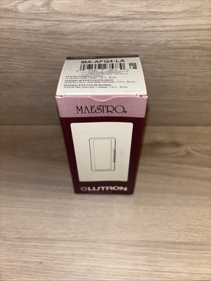 Lutron Maestro MA-AFQ4-LA 4A Fan Companion Control Quiet 7 Speed - Lt Almond