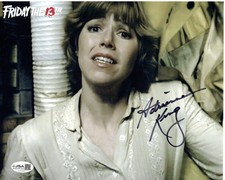 Adrienne King signed 8x10 Photo Alice Hardy Friday the 13th JSA Authentication