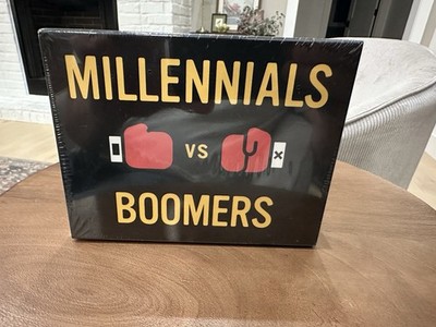 MILLENNIALS VS BOOMERS THE GENERATION GAP TRIVIA CARD GAME BRAND NEW