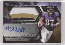 2015 Topps Rookie 23/50 Maxx Williams #RPA-MW Jumbo Patch Auto xr1