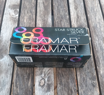 Framar Star Struck Silver Smooth Foil Roll Medium 
