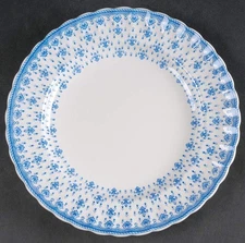 Spode Fleur de Lys Blue  Dinner Plate 7149880
