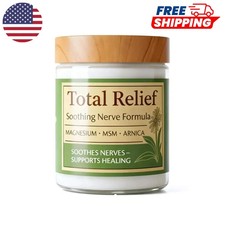 Total Relief Magnesium Cream, Nerve Relief Magnesium Soothing Cream
