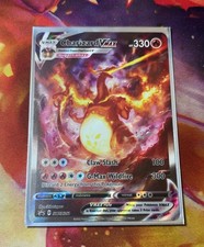 Carte promozionali Charizard VMAX SWSH261 SWSH: Spada e Scudo Holo con custodia per carte
