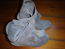 Shellys London Wildleder Wrap tie Boot, 37
