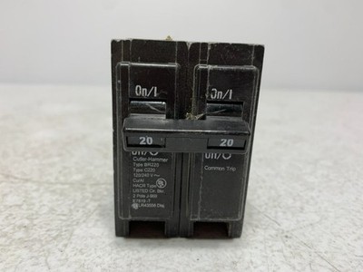 Eaton BR220 Circuit Breaker 20A 120/240V 2-Pole