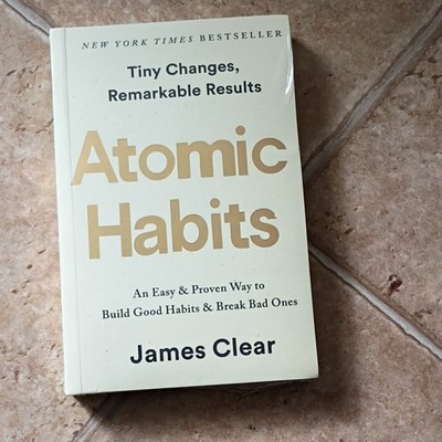 Atomic Habits James Clear Paperback International Edition Self-Help Book