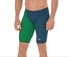SPEEDO Men's Green Fastskin LZR Racer Elite 2 Fina Approved Jammer 450 27 NWT