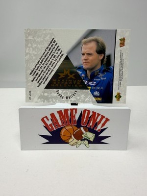 1996 Upper deck NASCAR Kenny Wallace Maximum Effects Holoview Card