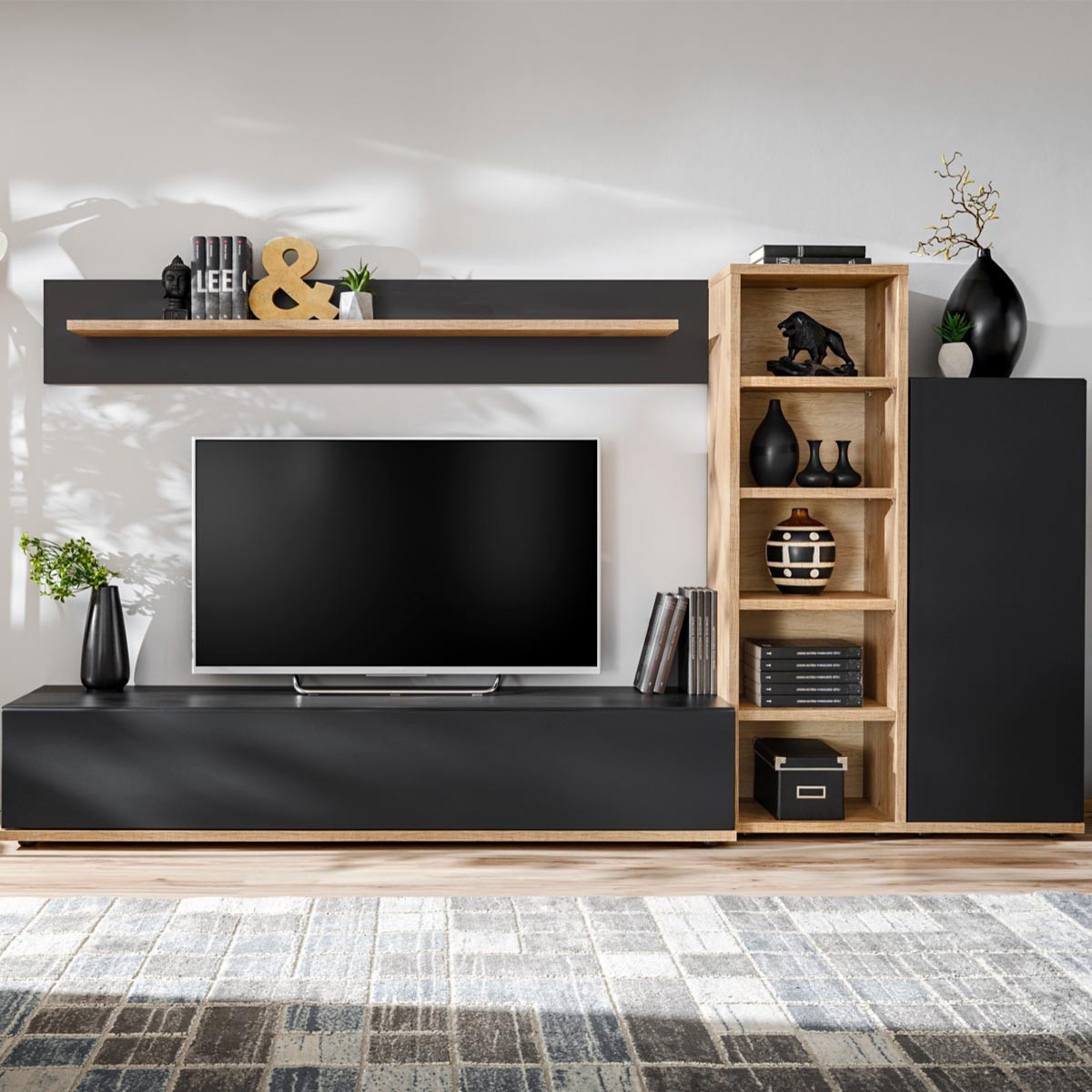 Meuble TV de Salon Skill 240cm pour Soirée Cinéma en Famille