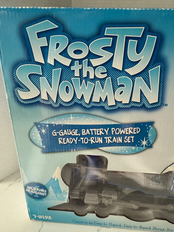 Lionel Frosty The Snowman G Gauge Battery Powered Ready To Play Train Set7-11498 - Image 2 of 4