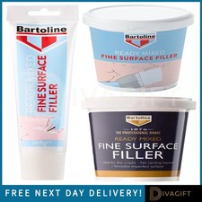 BARTOLINE READY MIXED FINE SURFACE FILLER REPAIR SMALL HOLE DENTS 300G 600G NEW