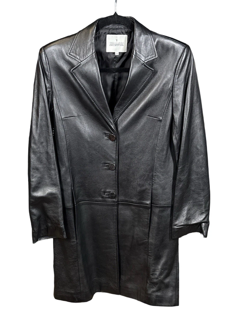 Trussardi Leather Outer Shell Coats, Jackets & Vests for Women for