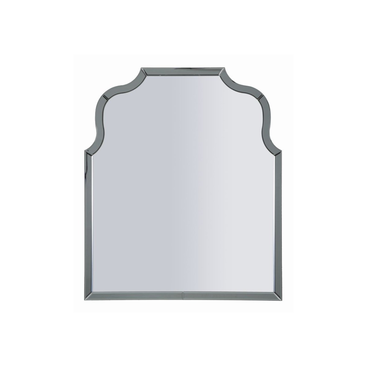 Miroir mural Ankara gris 100cm pour illuminer une pièce sombre