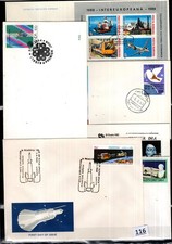 // PAKISTAN, SYRIA, ROMANIA, RWANDA 1982 - 6 FDC - SPACE