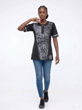 African Kampala/Adire Tops Unisex For All Occasions