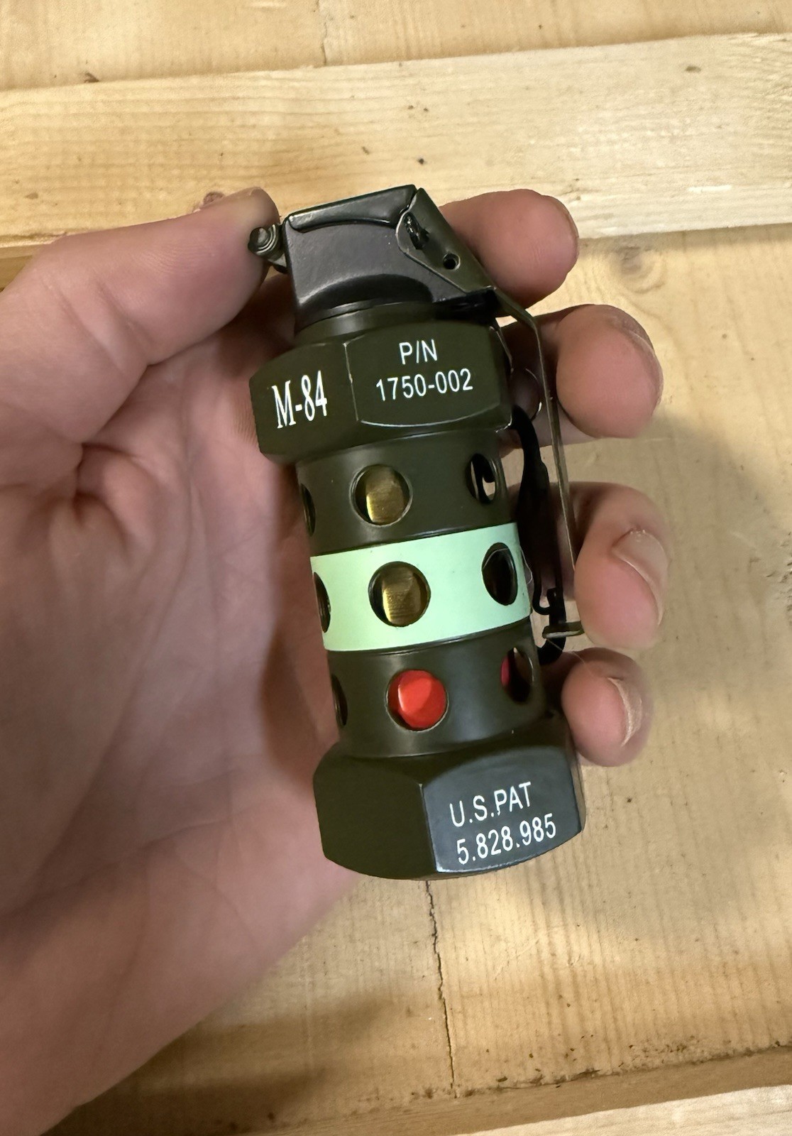 Grenade M84 Lighter Military Style Stun Flashbang Butane Novelty Torch Lighter