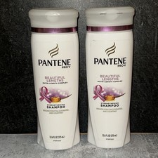 2 Lot Pantene PRO-V Beautiful Lengths Shampoo 12.6 oz