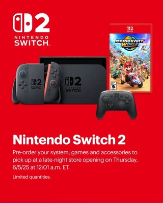 Nintendo Switch 2 Mario Kart World Bundle Best Buy 