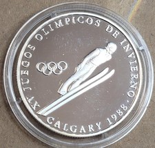 Ski Jumper 1988 Calgary Winter Olympics 1 Balboa Panama Ag Proof