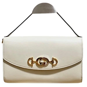 Sac à bandoulière GUCCI Zumi 2WAY 572375 blanc #QY6Q16