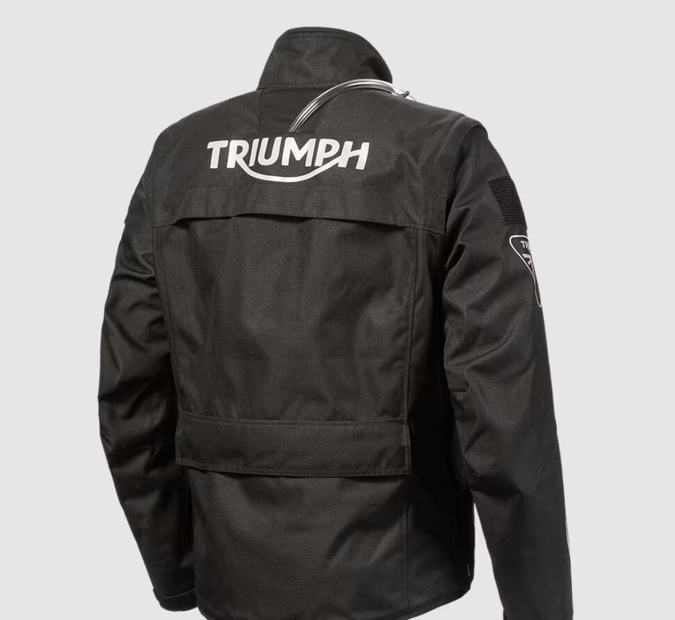 Triumph Motorcycle Pathfinder Off-Road Adventure Jacket Black