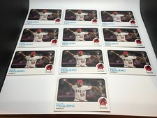 2022 Topps Heritage, High Number #554 RC Lot x10, Elvis Peguero, Angels
