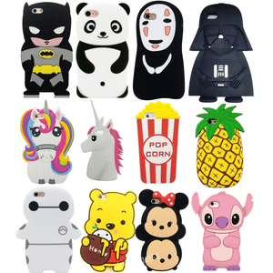 New-3D-Cute-Cartoon-Animal-Silicone-Soft-Case-Cover-Skin-for-Various-Phone
