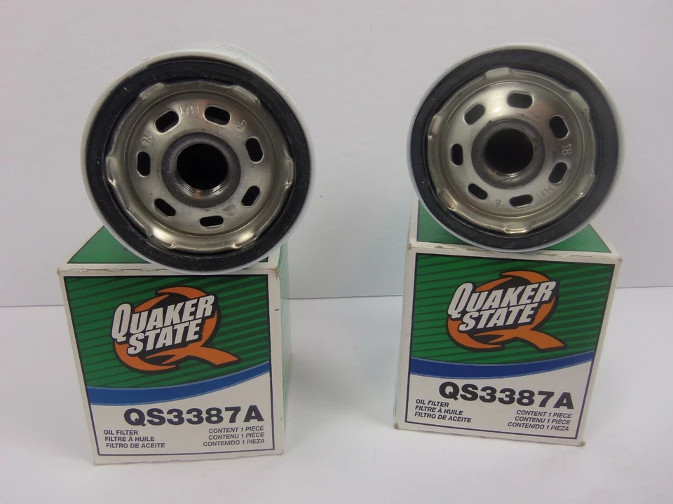 Juego de 2 filtros de aceite Quaker State QS3387A  Foto 2 de 2