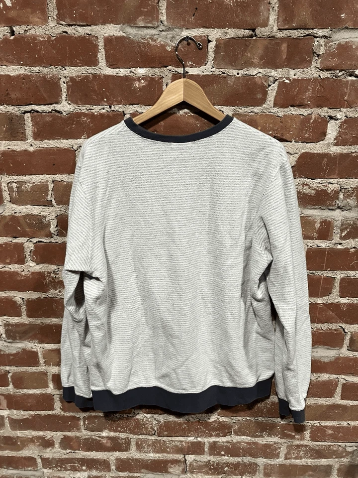 RVCA Hombre Gris Polar Manga Larga Pullover Sudadera Talla XL Foto 2 de 3