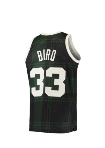 Men's Boston Celtics Larry Bird Mitchell & Ness Black 1985/86 Hardwood Classics