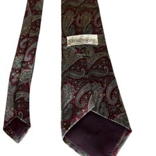 Strathmore Vintage Paisley Silk-Blend Necktie Multicolor Men's Tie