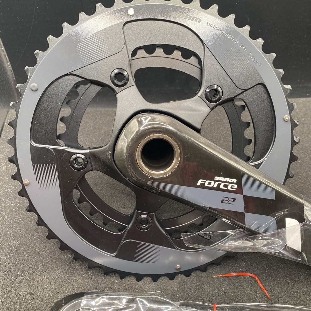 Sram Force 22 11 Speed Crank Set 50/34 Gearing 175 Arm Length Gxp