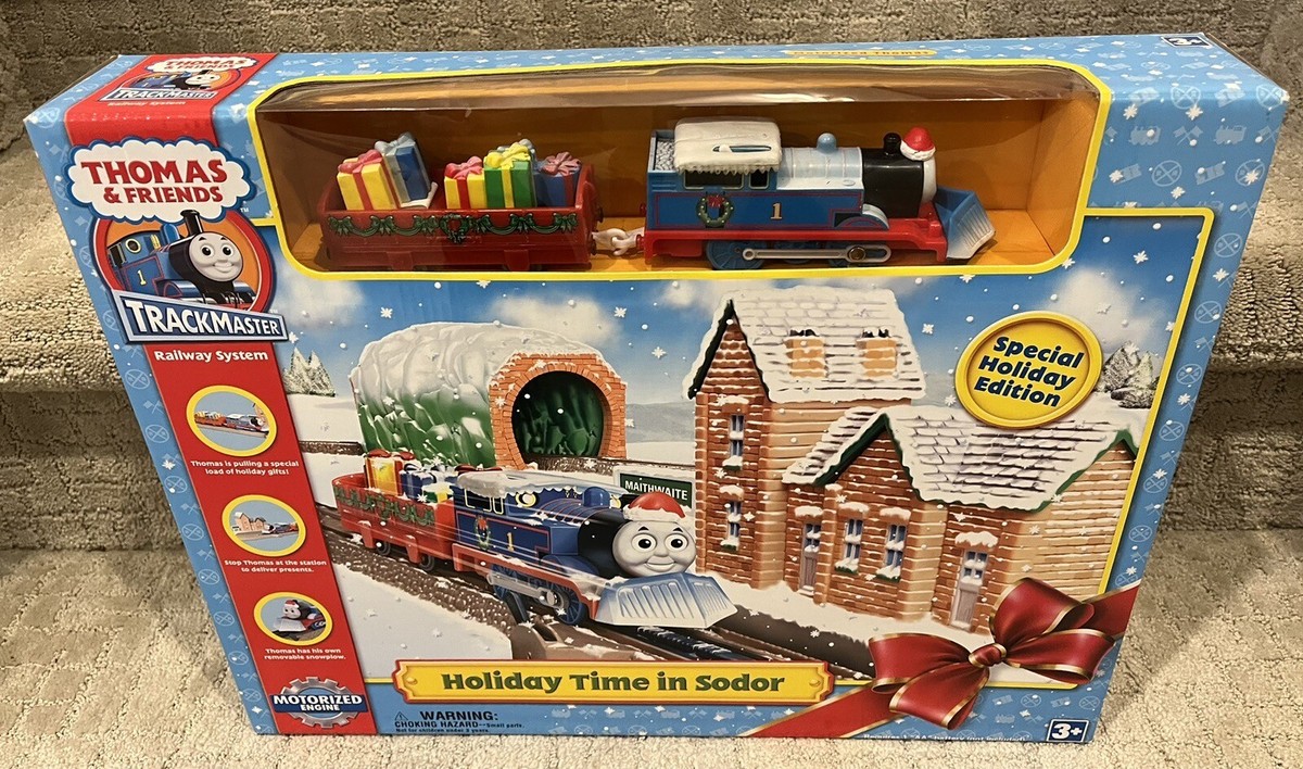 Thomas And Friends Trackmaster Thomas Christmas Delivery Tank